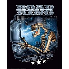 Road King - Hardcore Trucker poster bij Stichting Superwens!
