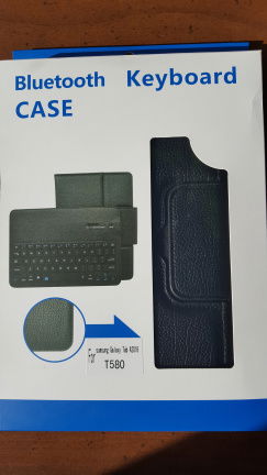 Nieuwe bluetooth keyboard case Samsung Galaxy Tab A 10.1 - nr. 1