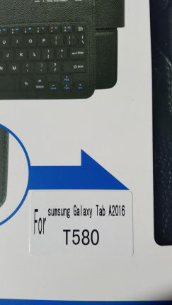 Nieuwe bluetooth keyboard case Samsung Galaxy Tab A 10.1 - Afbeelding 7