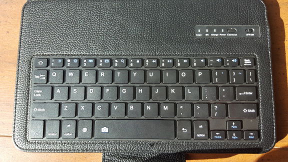 Nieuwe bluetooth keyboard case Samsung Galaxy Tab A 10.1 - Afbeelding 3