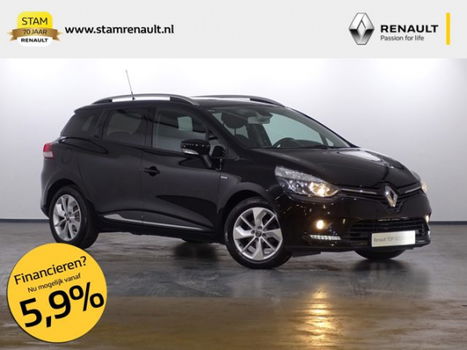 Renault Clio - TCe 120pk Limited EDC Navi, Airco, Parkeersensoren - 1