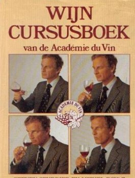 Wijn cursusboek van de Académie du Vin - 1