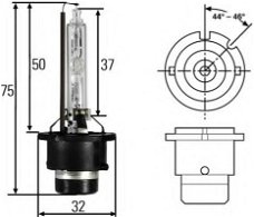 Xenon Lamp D2S HELLA 8GS 007 949-261 Audi BMW Meercedes VW