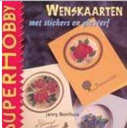 Wenskaarten met stickers en glasverf - 1