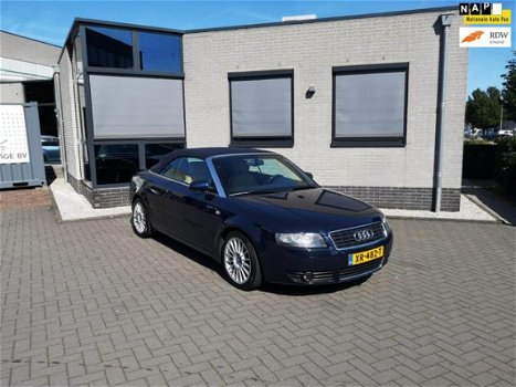 Audi A4 Cabriolet - 3.0 V6 Exclusive Leer, Navi, Youngtimer Prijs is inkl. BTW - 1