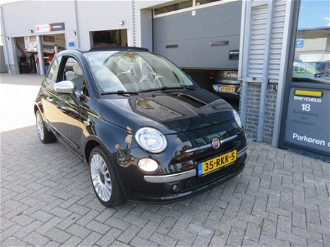 Fiat 500 C - 0.9 TwinAir Lounge 86PK Turbo - AC - PDC - HALF LEER - BLUETOOTH - TELEFOON - LM VELGEN - 1