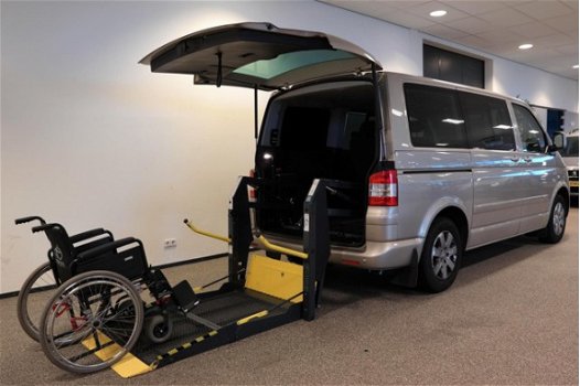 Volkswagen Transporter - Rolstoelbus Automaat rolstoel 1e zitrij - 1