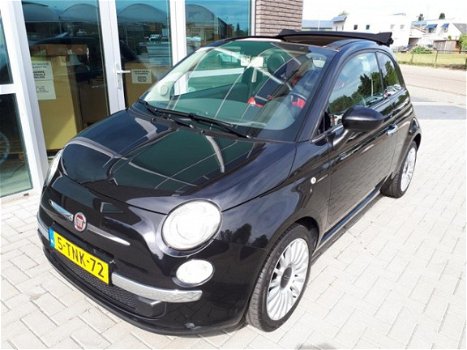 Fiat 500 - Cabriolet Leer. AIRCO. PDC. 16 inch - 1