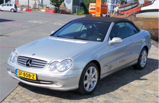 Mercedes-Benz CLK-klasse Cabrio - 320 Elegance CLK V6 cabriolet, Navigatie, Cruise, Xenon, Alarm, Tr - 1