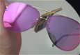 Roze pilotenzonnebril *gloednieuw met boekje* - 1 - Thumbnail