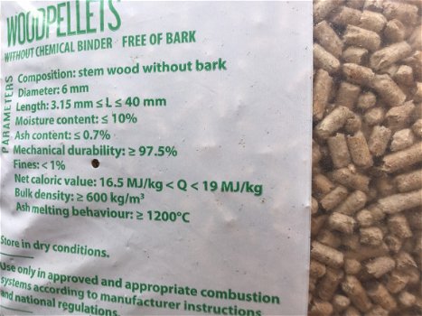 Houtpellets Elite uit Naaldhout beste kwaliteit EN Plus A1 - 2