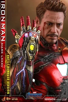 Hot Toys Avengers Endgame Iron Man Mark LXXXV Battle Damaged MMS543D33 - 2