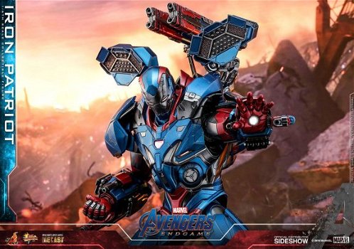HOT DEAL - Hot Toys Avengers Endgame Iron Patriot MMS547D34 - 6