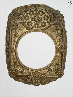Antieke feuille, voorstelling: geometrische motieven