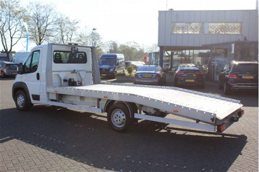 Peugeot Boxer - 2.0 HDI 163 pk Oprijwagen, Autotransporter EURO 6, Airco, Lier, Trekhaak 3000 kg - 1