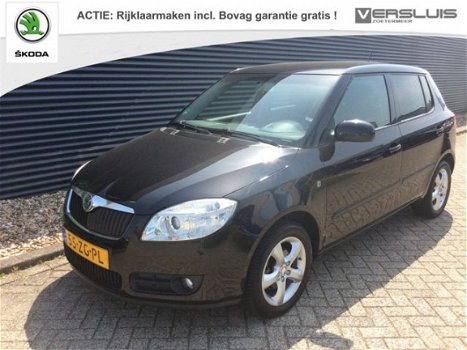 Skoda Fabia - 1.4-16V Elegance CLIMA AIRCO, CRUISE, L.M.VELGEN. 99500KM DEALERHISTORIE. 1 EIGENARESS - 1