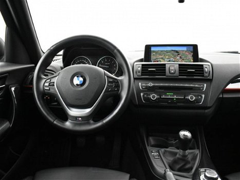 BMW 1-serie - 114I SPORT LINE + LEDER / SPORTSTOELEN / NAVI PRO / XENON - 1