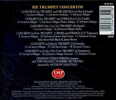 CD - Six trumpet concertos - English Chamber Orchestra - 1