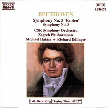 CD - BEETHOVEN Symphony no. 3 no. 8 - 0