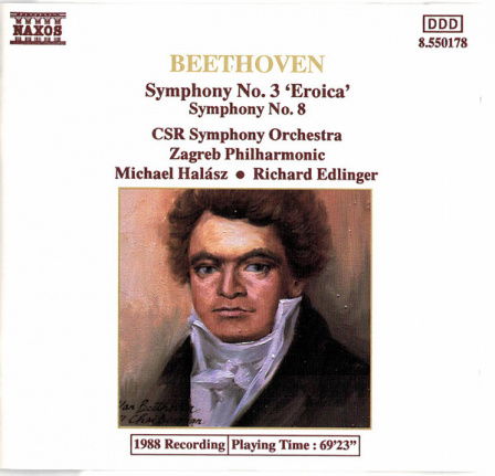 CD BEETHOVEN Symphony no. 3 no. 8 - nr. 1