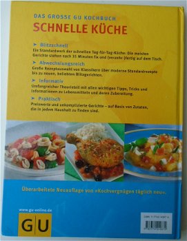 DAS GROSSE GU KOCHBUCH SCHNELLE KÜCHE 9783774240872. - 2