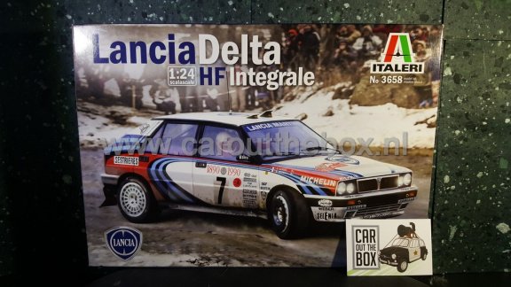Lancia Delta HF Intergrale 1:24 Italeri - 3