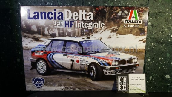 Lancia Delta HF Intergrale 1:24 Italeri - 4