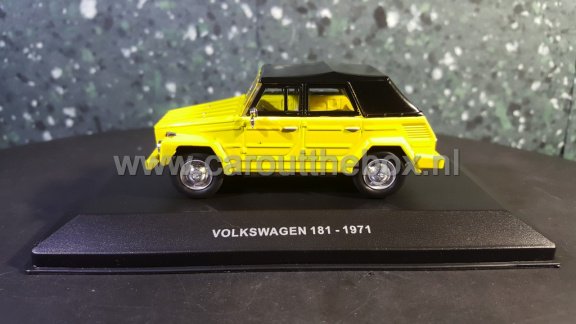 VW Volkswagen 181 1971 geel 1:43 Solido - 1