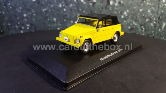 VW Volkswagen 181 1971 geel 1:43 Solido - 2