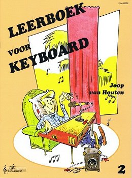 Leerboek voor keyboard Joop van Houten. - ACTIE pack - 5