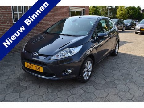 Ford Fiesta - 1.25 Titanium 1e eigenaar 2009 87.000 km abs airco stoelverwarming velgen radio cd ele - 1