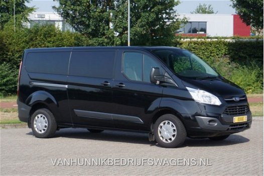 Ford Transit Custom - 310L L2 H1 2.0 TDCI 130pk Trend 9-persoons Airco Cruise PDC NR. 133 - 1