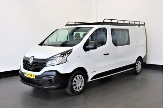 Renault Trafic - 1.6 dCi 140PK L2H1 - Dubbel Cabine - Airco - Navi € 13.900, - Ex - 1