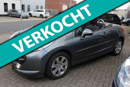 Peugeot 207 CC - 1.6 HDiF Airco, stoelverwarming, centrale vergrendeling, hardtop, apk bij afl - 1