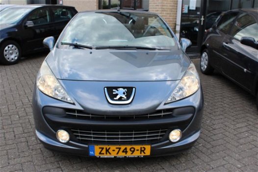 Peugeot 207 CC - 1.6 HDiF Airco, stoelverwarming, centrale vergrendeling, hardtop, apk bij afl - 1