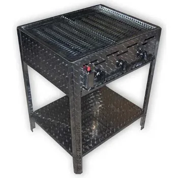Slagers gas barbecue Top kwaliteit RVS propaan / Aardgas bbq - 1