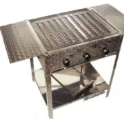 Slagers gas barbecue Top kwaliteit RVS propaan / Aardgas bbq - 2