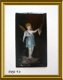 Oud emaille schildje : engel // vintage enamel plate, angel - 1 - Thumbnail