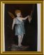 Oud emaille schildje : engel // vintage enamel plate, angel - 2 - Thumbnail