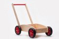 Houten baby duw / loopwagen Rood - 1 - Thumbnail