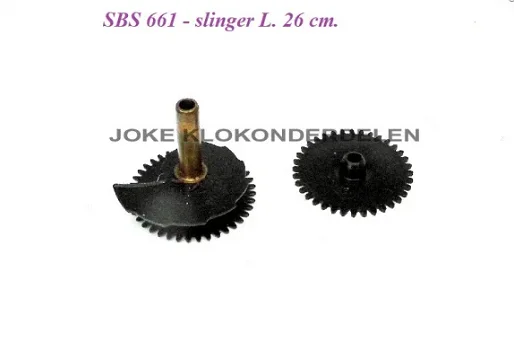 = Onderdelen = SBS 661 pl. 26 cm. = 40467 - 0