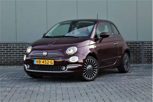 Fiat 500 - 0.9 81PK TwinAir Turbo Lounge | Navigatie | DAB+ | Panoramadak *Rijklaar - 1