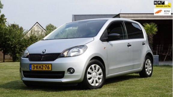 Skoda Citigo - 1.0 Greentech Arctic NAVIGATIE 5 Drs Airco - 1