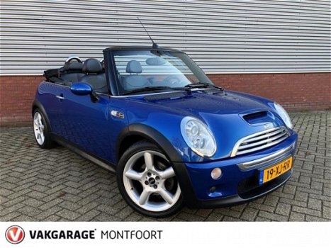 Mini Mini Cabrio - 1.6 Cooper S Cabriolet / Leder bekleding / Navi / Xenon / Airco / Pdc / Stoel ver - 1