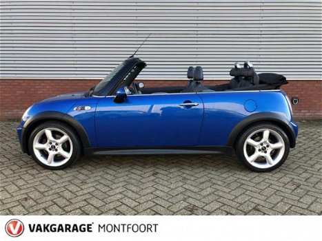 Mini Mini Cabrio - 1.6 Cooper S Cabriolet / Leder bekleding / Navi / Xenon / Airco / Pdc / Stoel ver - 1