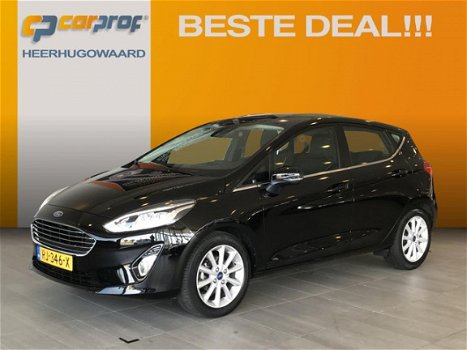 Ford Fiesta - 1.5 TDCi 85pk 5D Titanium Navigatie, DAB+, Climate Control - 1