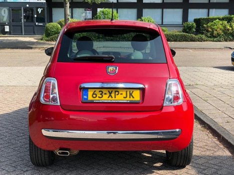 Fiat 500 Abarth - 1.3 JTD Lounge Abarth- Rood Leer- Pano- Airco- Chroom - 1