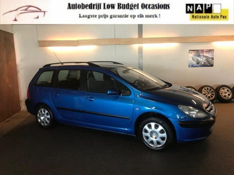 Peugeot 307 Break - 1.6-16V XS Apk Nieuw, Airco, E-Ramen, N.A.P, Trekhaak, 2 sleutels Zeer Nette sta - 1