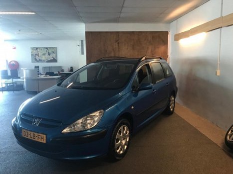 Peugeot 307 Break - 1.6-16V XS Apk Nieuw, Airco, E-Ramen, N.A.P, Trekhaak, 2 sleutels Zeer Nette sta - 1