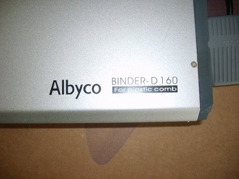albyco D-160 pons/bind machine - 2